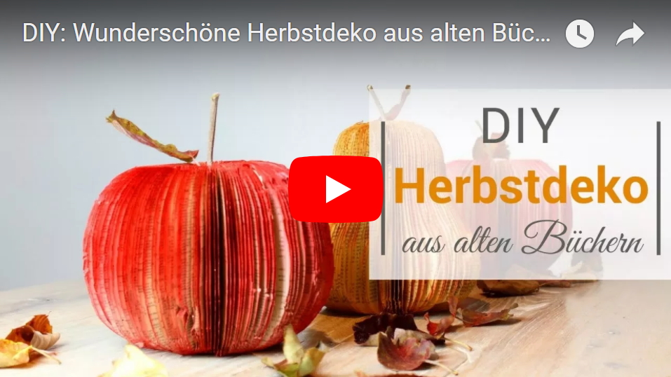 Herbstdeko-aus-alten-Büchern